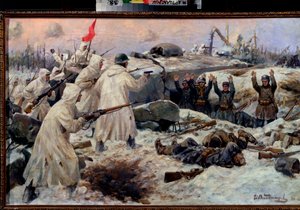 Kapitulace finských vojáků v roce 1940 od Ivan Alexeyevich Vladimirov