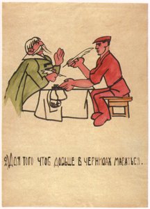 Raději se pletou s inkoustem a špiní se, 1920