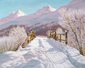Silver Frost, Engadin, 1910