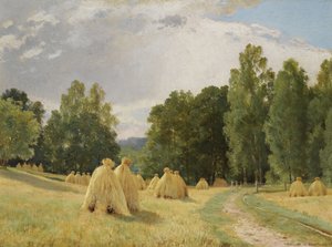 Naostachks, Preobraženskoe od Ivan Ivanovich Shishkin