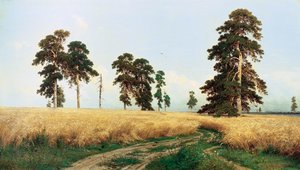 Žitné pole, 1878. od Ivan Ivanovich Shishkin