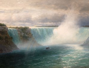 Niagarské vodopády par Aivazovskij, Ivan Konstantinovič (1817-1900) od Ivan Konstantinovich Aivazovsky