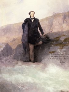 Puškin (1799-1837) na pobřeží Černého moře, 1897