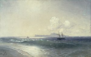 Přístav Tallinn, 1898 od Ivan Konstantinovich Aivazovsky