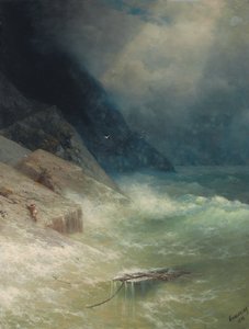 The Survivor, 1892 od Ivan Konstantinovich Aivazovsky