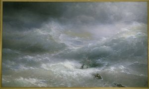 Vlna par Aivazovskij, Ivan Konstantinovič (1817-1900) od Ivan Konstantinovich Aivazovsky