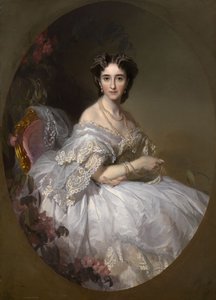 Portrét Anastasie Ushakové, rozené Koni 1824-1902
