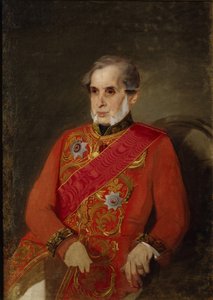 Portrét hraběte Alexandra Vasiljeviče Kochubeje 1768-1834, 60. léta 19. století