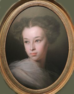 Portrét Natalie Alexandrovna Pushkina, hraběnka z Merenbergu 1836-1913, dcera básníka, 1849