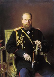 Portrét císaře Alexandra III., 1886