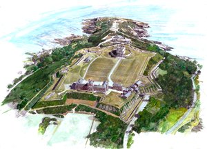 Hrad Pendennis, c2010 od Ivan Lapper
