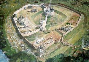 Hrad Pickering, 13. století, c1990-2010