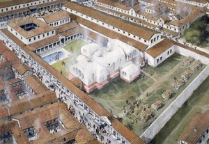 Římské město Wroxeter od Ivan Lapper