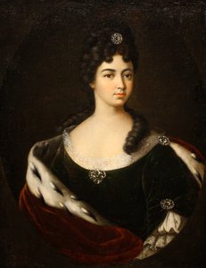 Portrét hraběnky Smaragdy Maria Cantemir, konec 1710-začátek 1720.