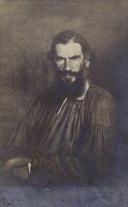 Lev Tolstoj, ruský romanopisec od Ivan Nikolaevich Kramskoy