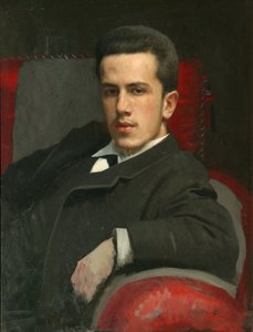 Portrét Anatolije Kramskoye, syna umělců, 1882