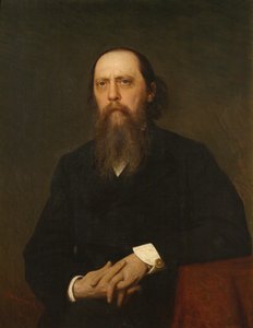 Portrét autora Michaila Saltykova-Shchedrina 1826-1889, 1879