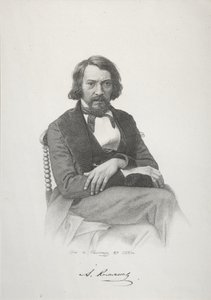Portrét Alexeje Stěpanoviče Chomjakova, 1879 od Ivan Petrovich Pozhalostin
