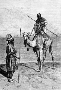 Tuaregové na cestě, Severní Afrika, 1895. od Ivan Pranishnikoff
