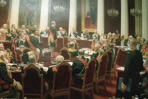 Slavnostní zasedání Státní rady císařského Ruska dne 7. května 1901 1903