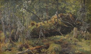 Pobočky. Studie od Ivan Ivanovich Shishkin