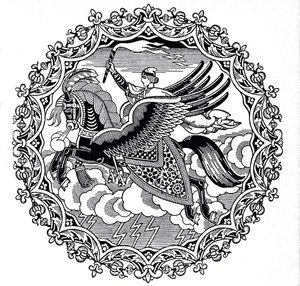 Ilya Muromets, 1934 od Ivan Yakovlevich Bilibin