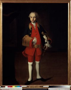 Portrét Guillauma (Williama) Grafa von Fermora (1704-1771) (Portrét Wilhelma Grafa von Fermora) - Malba Ivana Jakovleviče Višňakova (Višniakova) (1699-1761), olej na plátně, kolem 1750, ruské umění 18. století