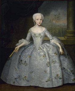 Portrét Sarah Eleanore von Fermor, c. 1750