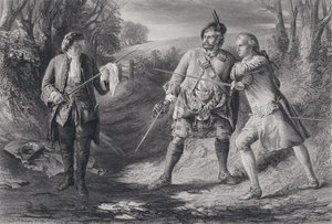 Ilustrace pro Rob Roy (rytina) od J.B. (after) MacDonald