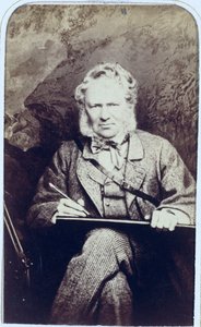 Portrét sira Edwina Landseera (1802-73) (tisk alba) od J.C. Watkins