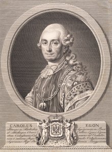 Carl Egon, princ z Fürstenbergu od J.F. Clemens