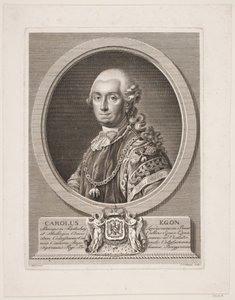 Carl Egon, princ z Fürstenbergu od J.F. Clemens