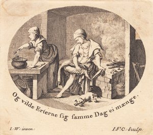 Dorothea v kuchyni od J.F. Clemens