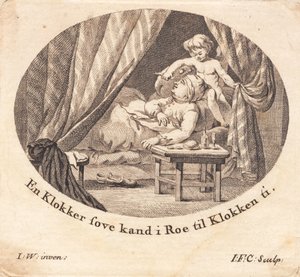 Tlustý poslíček spí od J.F. Clemens