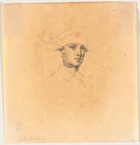 Příprava na jednu z hlav pro hůl: Frederik Veliký jede domů po revue v Postupimi od J.F. Clemens