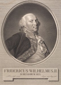 Friedrich Wilhelm II od J.F. Clemens