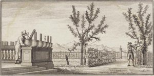 Zahrada v Genthodu od J.F. Clemens