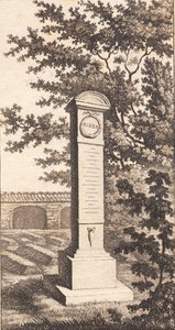Pamětní podpora pro Ribera od J.F. Clemens