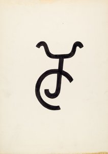 Cattle Brand, c. 1936.