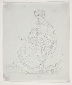 Studie na "The Three Norns" od J.L. Lund
