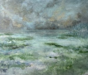 Zelené mlhavé bažiny od JMF FINE ART