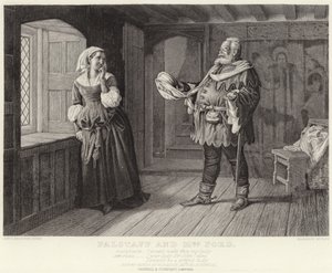 Falstaff a paní Fordová, Veselé paničky z Windsoru, dějství III, scéna III