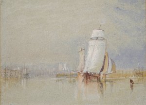 Klid na Loiře, 1832 od Joseph Mallord William Turner