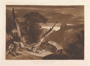 Ze Spenserovy víly Queen Liber Studiorum, část VII, deska 36, červen 1811. od Joseph Mallord William Turner
