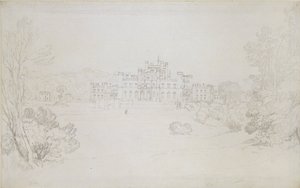 Dolní zámek, 1809 od Joseph Mallord William Turner