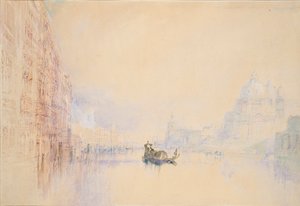 Benátky: Canal Grande, 1840 od Joseph Mallord William Turner