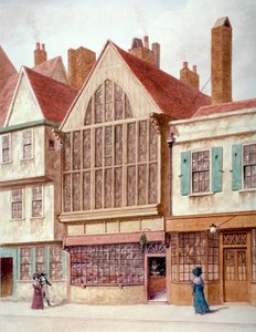 Pohled na Trinity Hall, Aldersgate Street, City of London, 1780. od JT Wilson