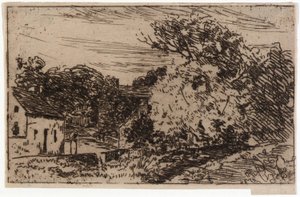 Farma Glebe - ostrov Man od J. Alden Weir
