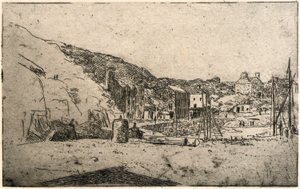 Přístav - ostrov Man od J. Alden Weir
