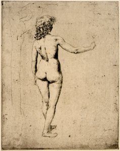 Studie aktu od J. Alden Weir